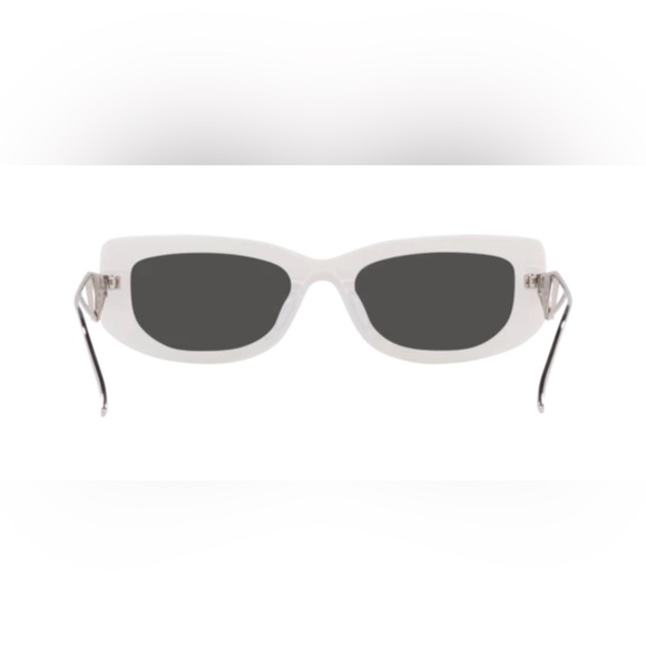 Brand New Prada White PR14YS Rectangular Sunglasses - Picture 4 of 9